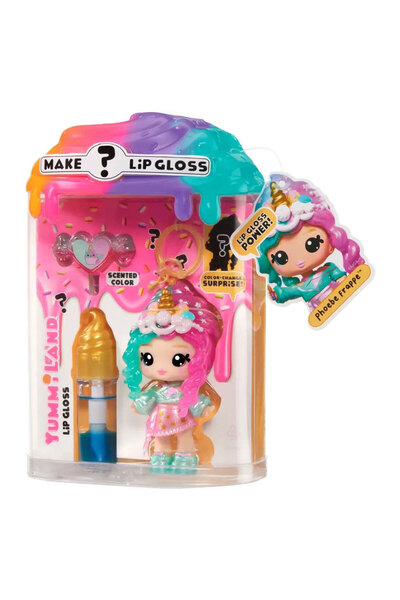 Yummiland Λιπ Γκλος Κούκλα Μυστήριο Αλλαγή Χρώματος Φοίβη Φραπέ 546085