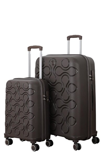 MÇS Polipropilen 2'li Valiz Seti Büyük & Kabin V376