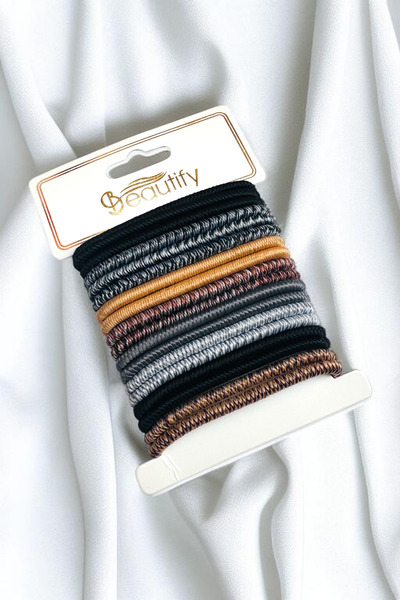 PETEK AKSESUAR 18 Pieces Quality Rubber Buckle Set