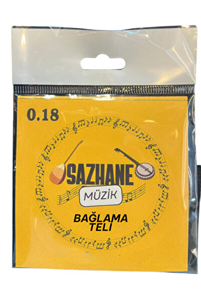 Sazhane 0.18 Short Handle Tying Wire (Yellow Bamlı)