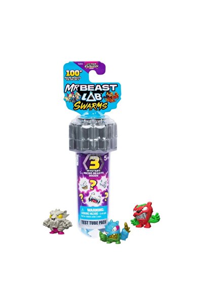 Moose Toys Set 3 figurine in eprubeta Mr Beast Swarms Test