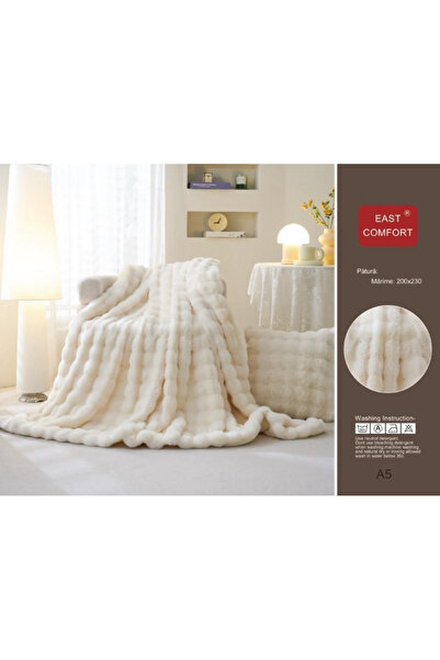 ANATOLIATEKSTILE Chinchilla Blanket, Premium Faux Fur, Ultra Soft and Fluffy,...