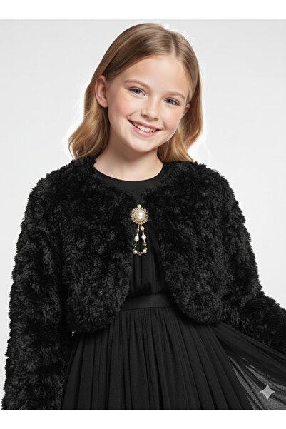 Quality Kids Fashion Çocuk Abiye Elbise Üstü Bolero Doğum Günü Party Gösteri ...