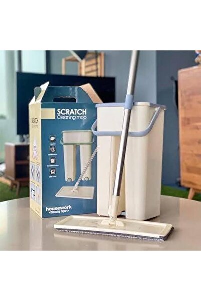 Ideal Pack ممسحة كير سكراش كلينينج، ممسحة مزدوجة اللون، ممسحة أرضيات، ممسحة د...