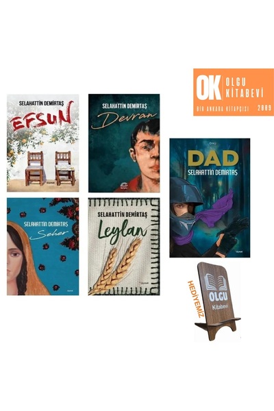 İletişim Yayınları Dad - Seher - Efsun - Leylan - Devran / 5 Kitap Set - Sela...