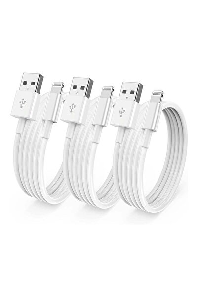 DUX كابل شاحن آيفون بطول 6 أقدام، كابل USB-A إلى Lightning معتمد من Apple MFi