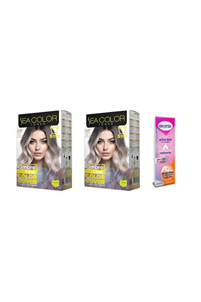 Sea Color TONER 9.2P Ombre Cilası Tonlayıcı Saç Jel Boyası 2 KUTU