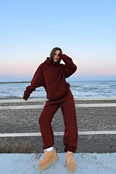 CMZ COLLECTİON Women's New Season 3-Thread Tracksuit Set with Comfortable Fit...