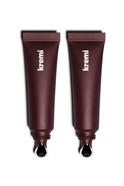 Kremi Lip Balm 2'li Set | Nemlendirici, Besleyici, Onarıcı | Vitamin E, Pepti...