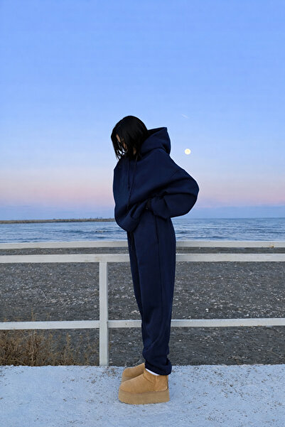 CMZ COLLECTİON Women's New Season 3-Thread Tracksuit Set with Comfortable Fit...