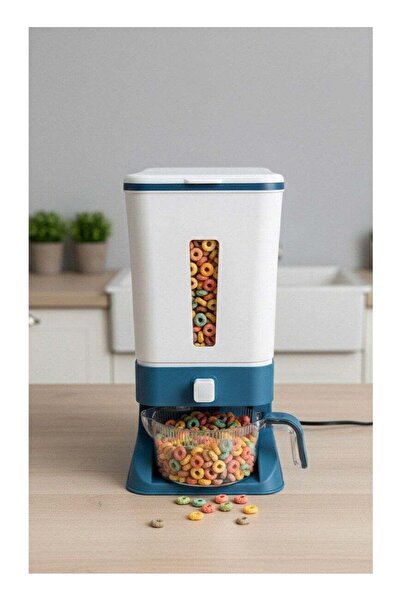 Roomlyne صندوق تخزين حبوب الأرز الذكي بنظام التوزيع التلقائي المحكم الإغلاق