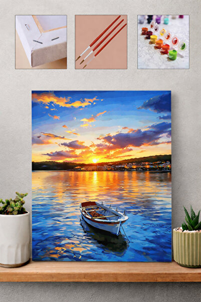 Carmen Sayılarla Boyama Seti - Sakin Bir Liman