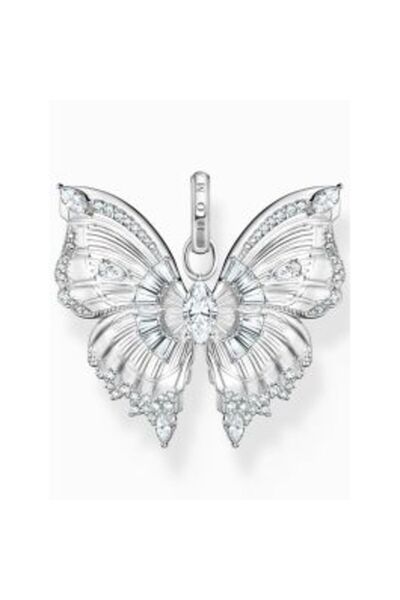 Thomas Sabo PE 984-051-14 charms - butterfly with stones silver Ladies
