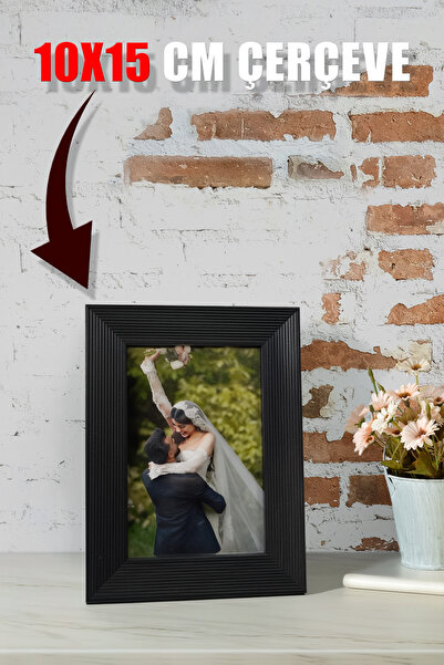krc 10x15 MDF Fotoğraf Çerçevesi — YANINDA FOTOĞRAF HEDİYE —