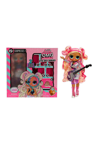 LOL OMG Tatlı Casus Bebekleri Rock Yıldızı Jordan Boltz Bebeği 542681