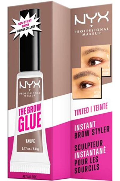 NYX Professional Makeup جل برو برو للحواجب الفوري - بني متوسط