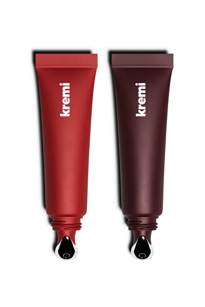 Kremi Lip Balm 2'li Set | Nemlendirici, Besleyici, Onarıcı | Vitamin E, Pepti...