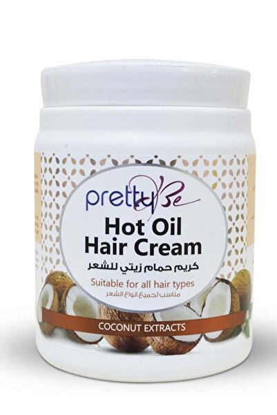 pretty Be Hot Oil Hair Cream With Coconut Extracts, Suitable For All Hair Typ...