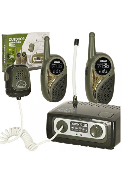 Ikonka Set de jucarie Explorer Talkie, raza extinsa de vorbire de 333 m