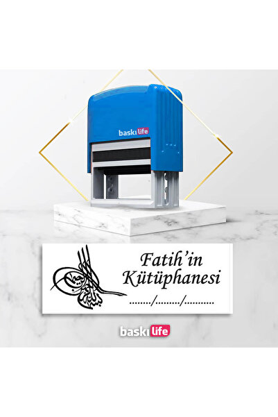 Baskı Life Pro Otomatik Kaşe Kitap Mührü Kitap Kaşesi 571