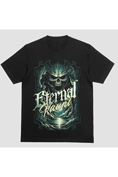 Kartier Tricou Unisex Negru Eternal Haunt