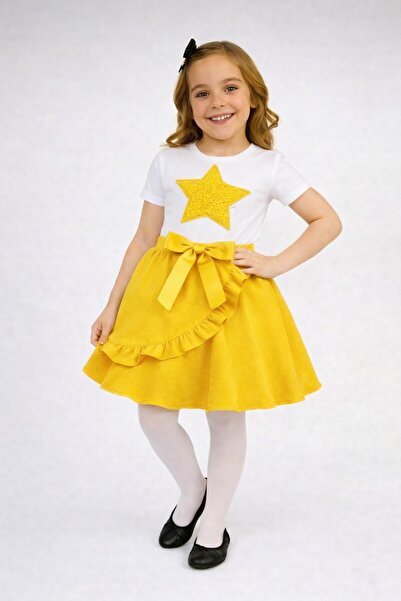 Kuraff Giyim 23 APRIL 29 OKTOBAR SPECIJALNI DAN DEVOJČIČINA SUKNJA SA RUKAVIC...