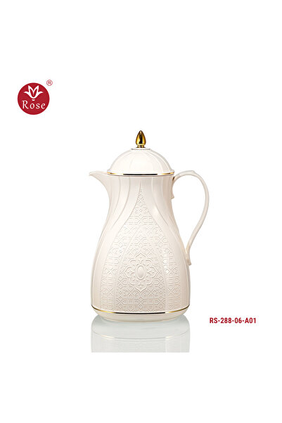 Rose RS-288-ترمس نص لتر شاي بنقشة اسلامية روز ( 600 ) مل (حجم صغير)