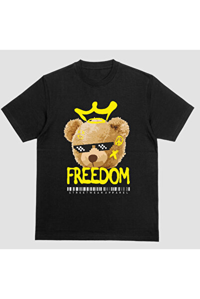 Kartier Tricou Unisex Negru Freedom