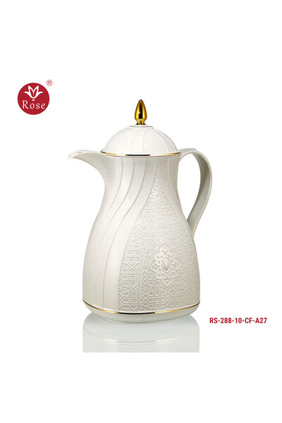 Rose RS-288-1 Liter Coffee Thermos with Islamic Rose Pattern (1000) ml