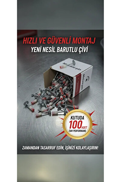 Online Mekanik Sabitleme Aleti Çivisi 100 Adet