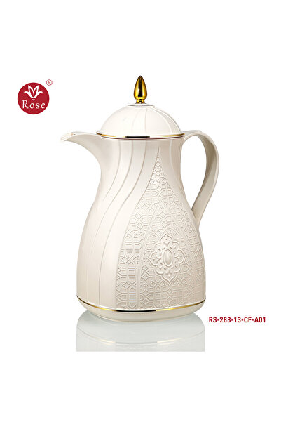 Rose RS-288-ترمس لتر ونص قهوة بنقشة إسلامية روز ( 1300) مل