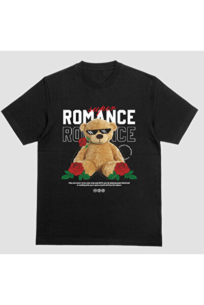 Kartier Tricou Unisex Negru Romance