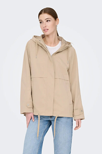 ONLY Women's Onlorchid Hooded Zipper and Snap Fastener Seasonal Coat 15367940...
