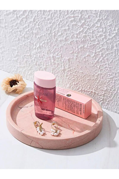 1Chase Pink Natural Round Marble Tray