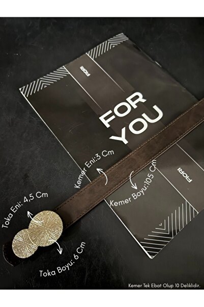 Fiori Round Gold Buckle Women's Belt, Pants Belt, Jacket Belt, Dress Belt, Sh...