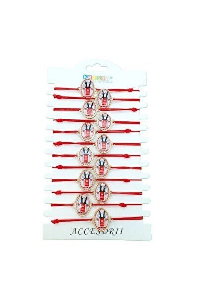 OEM Set of 12 Martisor Bracelets with Metal Pendant