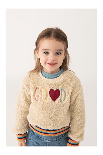 LC Waikiki Djevojačka majica sa kratkim rukavima Mixed Girl's Good Vezena