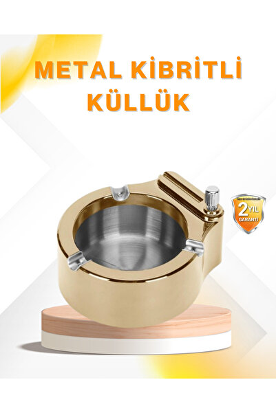 toyigoo Brichetă cu scrumieră integrată, corp metalic reîncărcabil TYGOO-RSHB...