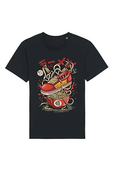 Kartier Tricou Unisex Negru Ramen Sneakers