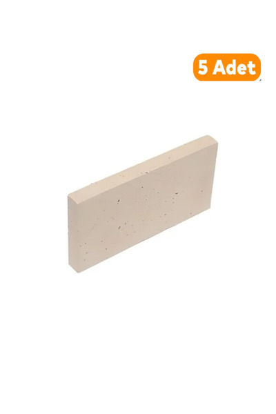 Ateş Fırın Tuğlası - 2 cm - 5 ADET