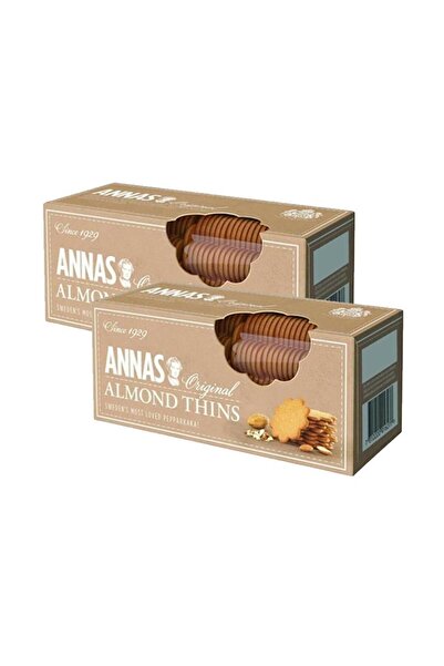 Annas Almond Thins Bademli Bisküvi Avantajlı 2’li Paket