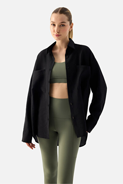 Superstacy Lina Pure Comfort Black Shirt