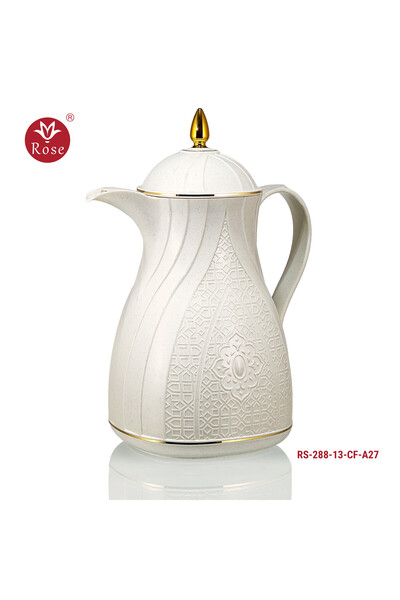 Rose RS-288 - 1.5 liter coffee thermos with Islamic rose design (1300 ml)
