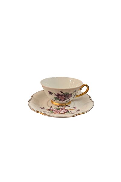 Fransız Limoges Porcelain Tea Coffee Cup