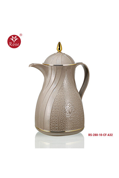 Rose RS-288-1 Liter Coffee Thermos with Islamic Rose Pattern (1000) ml