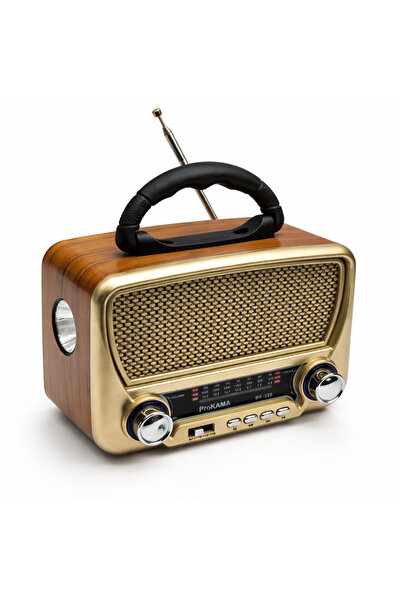 farissu BK-330 Güneş Panelli Nostaljik Retro Radyo – Bluetooth, USB, SD Kart ...