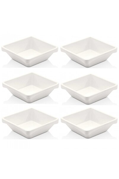 Raki Set 6 boluri patrate melamin 11,5x11,5cm