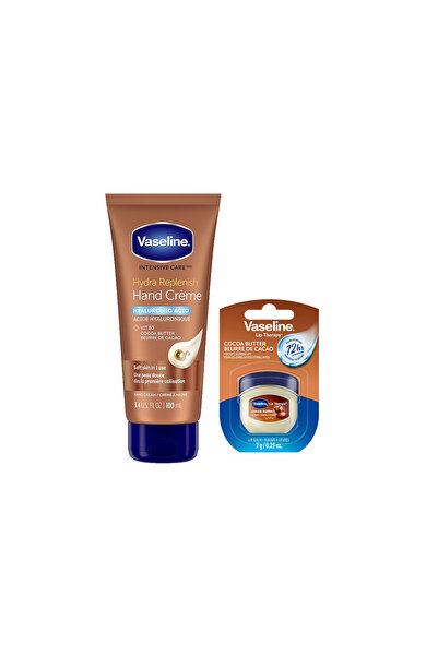 Vaseline Intensıve Care Hydra Replenish El Kremi 100 ml + Lip Therapy Cocoa B...