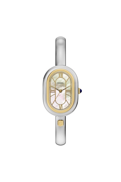 Fossil Sloan Oval White Dial Watch ES5455