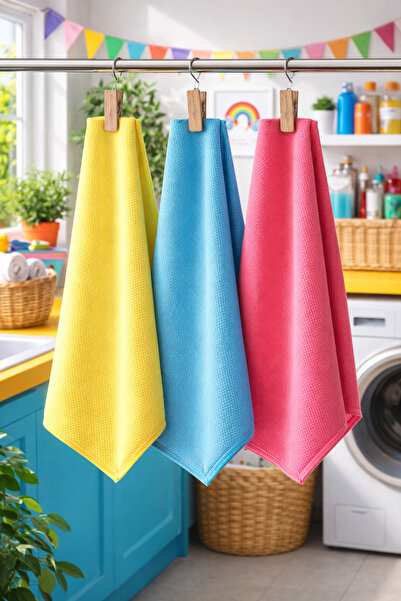 Pilloveland 3 قطع من قماش التنظيف المصنوع من الألياف الدقيقة - قماش الزجاج - ...